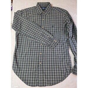 Ralph Lauren Mens Polo Size‎ S Plaid Button Down Shirt